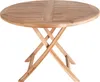 Oline Table de jardin Ø100 cm, en teck massif. Voir les images du produit 2