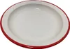 Ibili-Bordeaux Serviertablett, emaillierter Stahl, 28x3,5 Produktbild-Vorschau 2