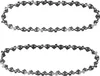 Two chainsaw chains are shown against a white background. Produktbild-Vorschau