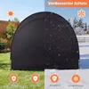 Garage per biciclette COSTWAY per 2 biciclette, tenda per Anteprima dell’immagine prodotto 4