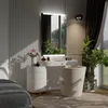 Badspiegel mit LED Beleuchtung - Hobart - 70 cm, 90 cm Produktbild-Vorschau 2