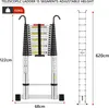 STANEW Teleskopleiter 6,2 m mit Leiterstabilisator, Produktbild-Vorschau 7