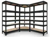 Max Corner Kovová regálová jednotka 150 x 75 x 30 x 63 cm 5 Náhľad obrázku produktu 6