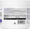 The back of a white plastic container of dietary supplement powder. Podgląd zdjęcia produktu