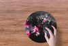 MuchoWow® Mauspad Mousepad Blumen - Kunst - Farbe - Rosa - Produktbild-Vorschau 3