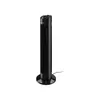 A black tower fan on a white background. Produktbild-Vorschau
