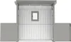 Grilovací altán Konsta kovový 230x113x222cm šedý hliník Náhled obrázku produktu 3
