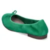 Tamaris Damen Ballerinas Grün Rauleder Größe: 36 Produktbild-Vorschau 3