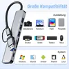 USB-C Hub 8-IN-2 Adapter USB 3.0 Verteiler Splitter Produktbild-Vorschau 6