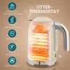 HOMCOM Wasserkocher Toaster Set, 2200 W, 1,7 L Produktbild-Vorschau 4
