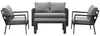 MEXO Gartenlounge-Set Gartenmöbel Set Aluminium Loungeset Produktbild-Vorschau 12