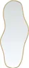 vidaXL Specchio da parete Golden 100x45 cm Anteprima dell’immagine prodotto 1