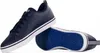 A pair of dark blue Adidas sneakers are shown against a white background. One shoe is upright and the other is lying on its side, showing the sole. Náhľad obrázku produktu