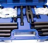 A tool kit in a blue case. Produktbild-Vorschau