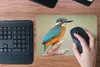MuchoWow® Mauspad Mousepad Vogel - Eisvogel - Zweig 27x18 Produktbild-Vorschau 4