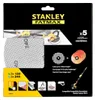 Brusný papír 2x120g/3x240g STANLEY STA39297P Náhled obrázku produktu 1