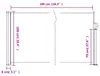 vidaXL Boční výsuvná markýza černá 100x500 cm Náhled obrázku produktu 7