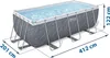 Bestway Steel Pro Max rechteckiger röhrenförmiger Produktbild-Vorschau 16