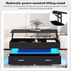 MODFU Table Basse Relevable Hydraulique avec LED Voir les images du produit 5