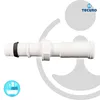 tecuro Überlauf-Verbindungsrohr Ø 25 x 165 mm mit 1 Zoll Produktbild-Vorschau 2