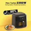 Horkovzdušná fritéza 9L XXL horkovzdušná fritéza s LED Náhled obrázku produktu 2