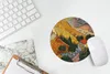 MuchoWow® Mauspad Mousepad Landschaft mit einem Haus und Produktbild-Vorschau 5