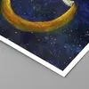Poster - Poster ohne Rahmen - Mädchen auf der Mond - 70x100 Produktbild-Vorschau 2