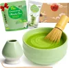 Matcha cajový ceremoniálny set "Minto" s miskou, metlickou, Náhľad obrázku produktu 1