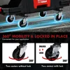 CCLIFE Werkstatthocker Werkstatt Rollsitz Garagenhocker mit Produktbild-Vorschau 4