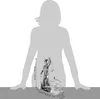 BRUBAKER Držiak na fľašu vína Justitia s hadom - kovová Náhľad obrázku produktu 8