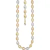 7,8mm Halskette 585 Gold Gelbgold Rotgold Weißgold tricolor Produktbild-Vorschau 2