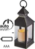 EMOS LED décoration - lanterne noir antique clignotante, 3x Voir les images du produit 14