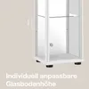 K-Möbel Gablota szklana stojąca w kolorze białym (176x37x33 Podgląd zdjęcia produktu 13