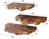Hoyz-Kollektion – Wandregal Natural Line – 3er-Set Produktbild-Vorschau 5