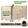 BigDean 3 Stück Hochbeet für Garten Holz Beet Hochbeete-Kit Produktbild-Vorschau 2
