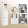 SoBuy Badezimmerschrank Schmal Kompakter Badschrank mit Produktbild-Vorschau 5