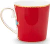 PIP STUDIO Love Birds Medallion Red Henkelbecher Large Produktbild-Vorschau 4