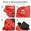 YASHE Mini-Waffeleisen ABW59C, 550 W, 10 cm, Antihaft, Produktbild-Vorschau 6