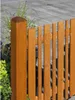 Vorgartenzaun Konsta Eco 180 x 80 cm honig Produktbild-Vorschau 4