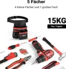 Wiltec Werkzeuggürteltasche 25 x 30 cm bis 15 kg, Werkzeug Produktbild-Vorschau 4
