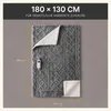 Heizdecke 180x130 cm, 6 Heizstufen, LCD-Bedienung, Timer Produktbild-Vorschau 3