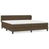 Boxspringbett mit Matratze Dunkelbraun 200x200 cm Stoff Produktbild-Vorschau 1