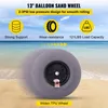 13 Zoll Ballonräder Reifen, TPU Strand-Wagen Ersatzräder 55 Produktbild-Vorschau 4