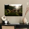 MuchoWow® Poster Wald - Elefanten - Licht 90x60 cm - Produktbild-Vorschau 3