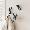 sET di 3 ganci da parete Ganci per porte HAKEN Striscia di Anteprima dell’immagine prodotto 4