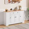 Flieks Sideboard Armoire de cuisine, buffet de cuisine avec Voir les images du produit 2