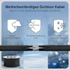 hb-digital CAT 7 Erdverlegekabel Doppelmantel S/FTP PVC + Produktbild-Vorschau 4