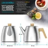 Arendo teiera in acciaio inox, inserto per colino, 1000 ml, Anteprima dell’immagine prodotto 6