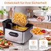 FRITEUSE COSTWAY 5L 2000W, friteuse en acier inoxydable Voir les images du produit 7