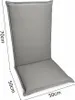 sunnypillow 2er Set Gartenstuhlauflagen  120 x 50  extra Produktbild-Vorschau 3